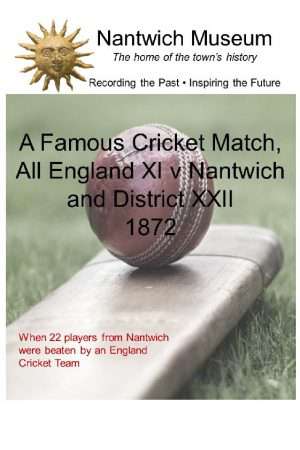 A Famous Cricket Match All England v Nantwich Cover