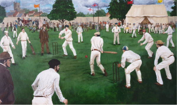 A Famous Cricket Match All England v Nantwich