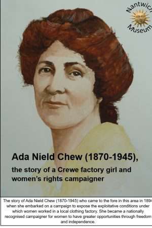 Cover of book about Ada Nield Chew by Nantwich Museum