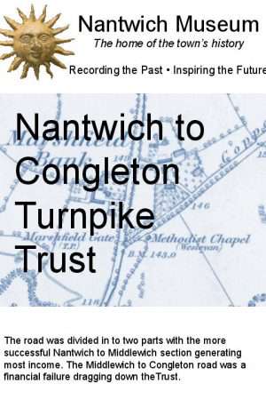 Cover to Nantwich to Congleton Turnpike Trust