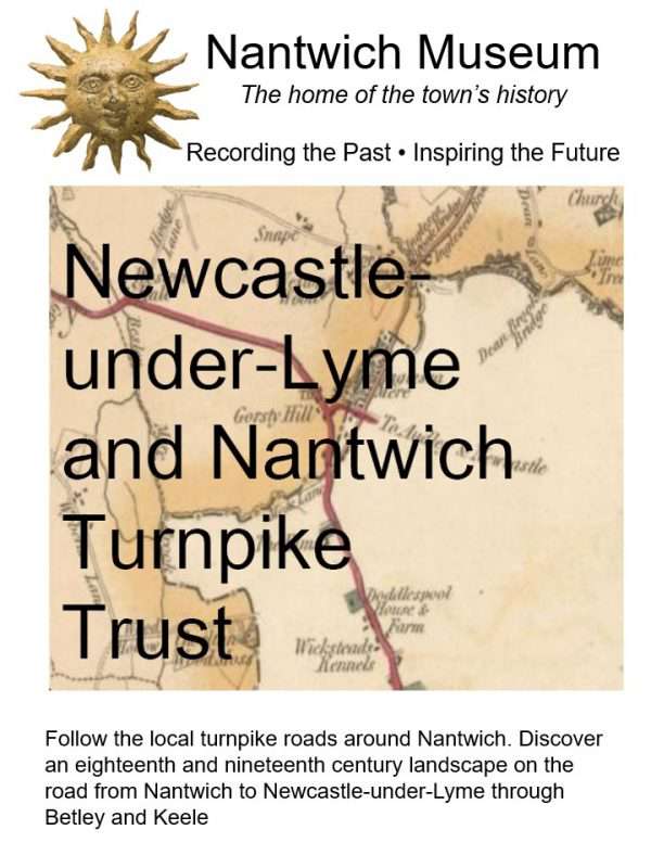 Cover to Newcastle Nantwich Turnpike Booklet