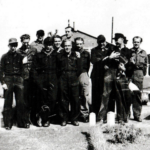 German prisoners of war at Racecourse Camp 74, Tarporley